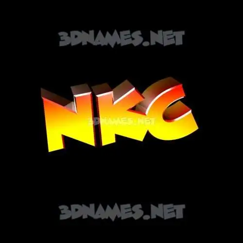 nkc in Black Background style - 3D name wallpaper nkc in Black Background style - 3D name wallpaper