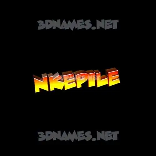 nkepile in Black Background style - 3D name wallpaper nkepile in Black Background style - 3D name wallpaper