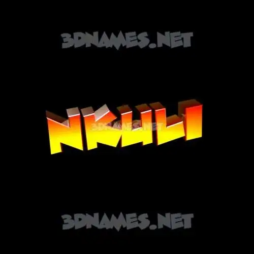 nkuli in Black Background style - 3D name wallpaper nkuli in Black Background style - 3D name wallpaper