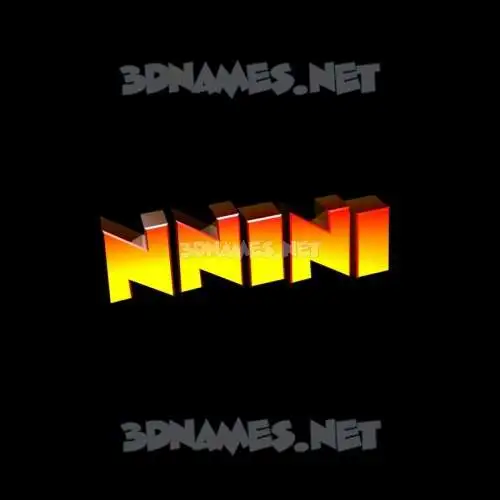 nnini in Black Background style - 3D name wallpaper nnini in Black Background style - 3D name wallpaper