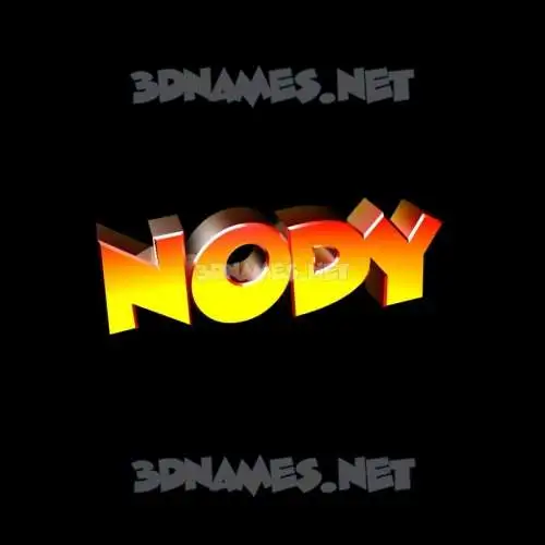 nody in Black Background style - 3D name wallpaper nody in Black Background style - 3D name wallpaper