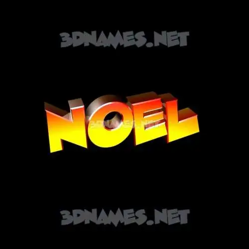 noel in Black Background style - 3D name wallpaper noel in Black Background style - 3D name wallpaper