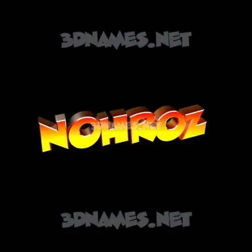 nohroz in Black Background style - 3D name wallpaper nohroz in Black Background style - 3D name wallpaper