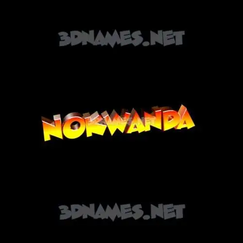 nokwanda in Black Background style - 3D name wallpaper nokwanda in Black Background style - 3D name wallpaper