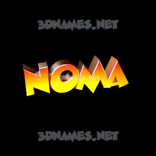 noma in Black Background style - 3D name wallpaper noma in Black Background style - 3D name wallpaper