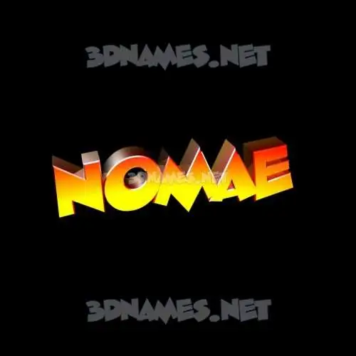 nomae in Black Background style - 3D name wallpaper nomae in Black Background style - 3D name wallpaper