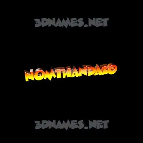 nomthandazo in Black Background style - 3D name wallpaper nomthandazo in Black Background style - 3D name wallpaper