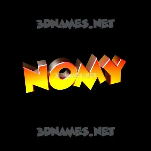 nomy in Black Background style - 3D name wallpaper nomy in Black Background style - 3D name wallpaper