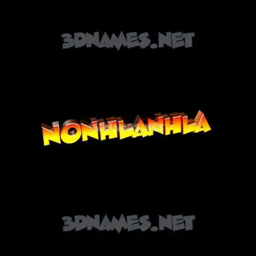 nonhlanhla in Black Background style - 3D name wallpaper nonhlanhla in Black Background style - 3D name wallpaper