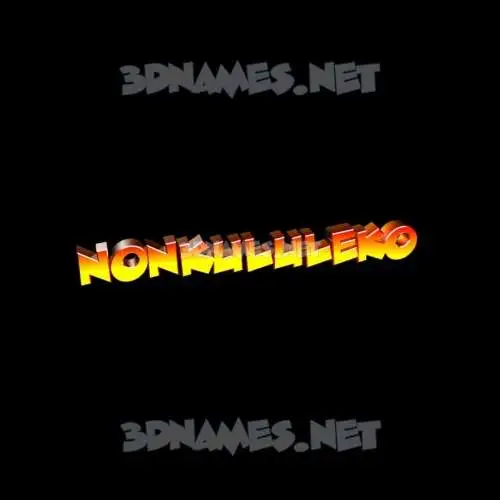 nonkululeko in Black Background style - 3D name wallpaper nonkululeko in Black Background style - 3D name wallpaper