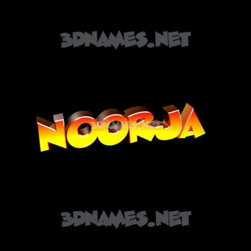 noorja in Black Background style - 3D name wallpaper noorja in Black Background style - 3D name wallpaper