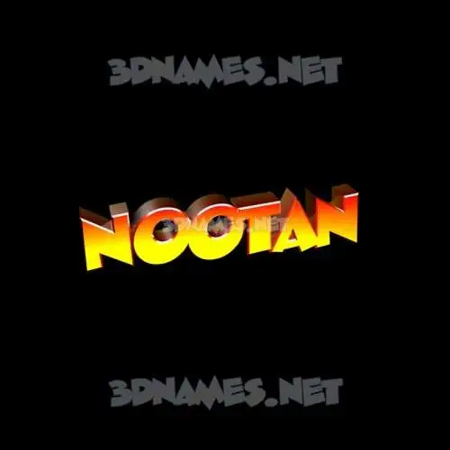 nootan in Black Background style - 3D name wallpaper nootan in Black Background style - 3D name wallpaper