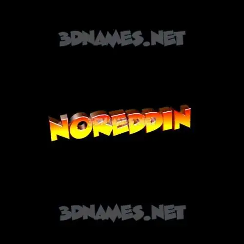 noreddin in Black Background style - 3D name wallpaper noreddin in Black Background style - 3D name wallpaper