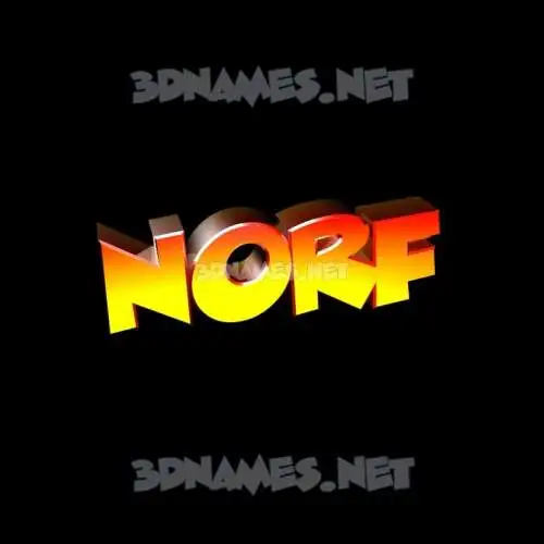norf in Black Background style - 3D name wallpaper norf in Black Background style - 3D name wallpaper