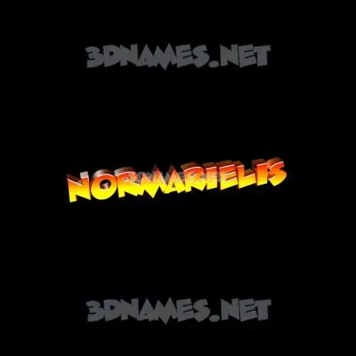 normarielis in Black Background style - 3D name wallpaper normarielis in Black Background style - 3D name wallpaper
