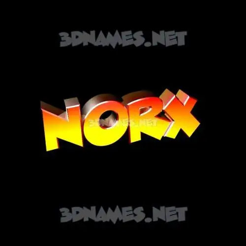 norx in Black Background style - 3D name wallpaper norx in Black Background style - 3D name wallpaper