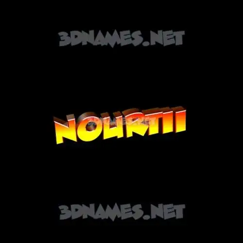 nourtii in Black Background style - 3D name wallpaper nourtii in Black Background style - 3D name wallpaper