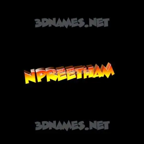 npreetham in Black Background style - 3D name wallpaper npreetham in Black Background style - 3D name wallpaper