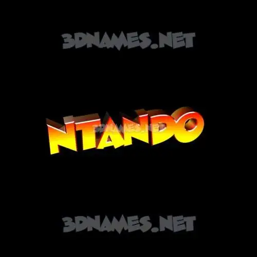 ntando in Black Background style - 3D name wallpaper ntando in Black Background style - 3D name wallpaper