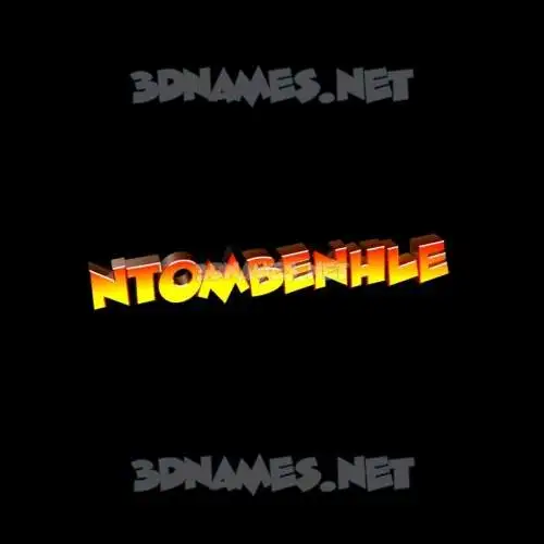 ntombenhle in Black Background style - 3D name wallpaper ntombenhle in Black Background style - 3D name wallpaper