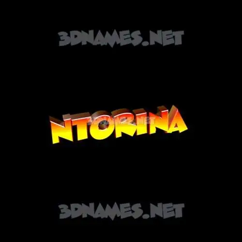 ntorina in Black Background style - 3D name wallpaper ntorina in Black Background style - 3D name wallpaper