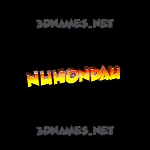 nuhondau in Black Background style - 3D name wallpaper nuhondau in Black Background style - 3D name wallpaper