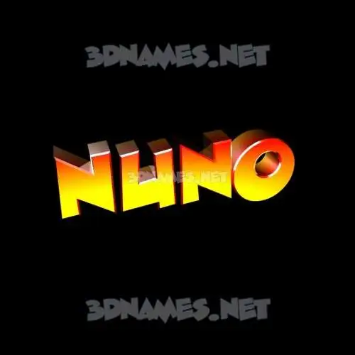 nuno in Black Background style - 3D name wallpaper