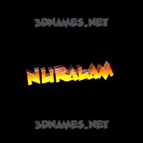 nuralam in Black Background style - 3D name wallpaper nuralam in Black Background style - 3D name wallpaper