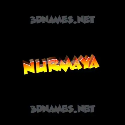 nurmaya in Black Background style - 3D name wallpaper nurmaya in Black Background style - 3D name wallpaper