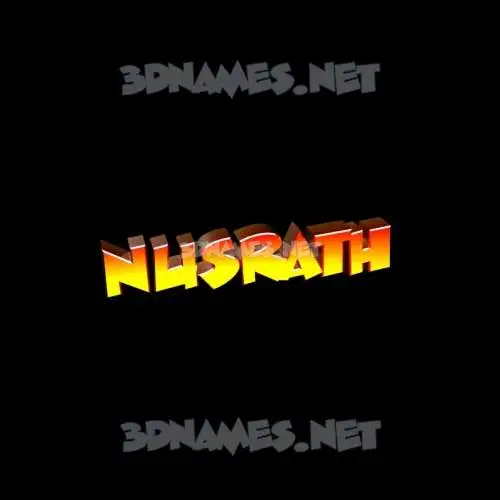 nusrath in Black Background style - 3D name wallpaper nusrath in Black Background style - 3D name wallpaper