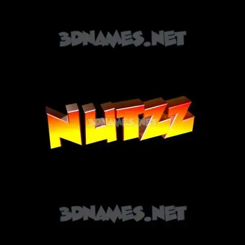 nutzz in Black Background style - 3D name wallpaper nutzz in Black Background style - 3D name wallpaper