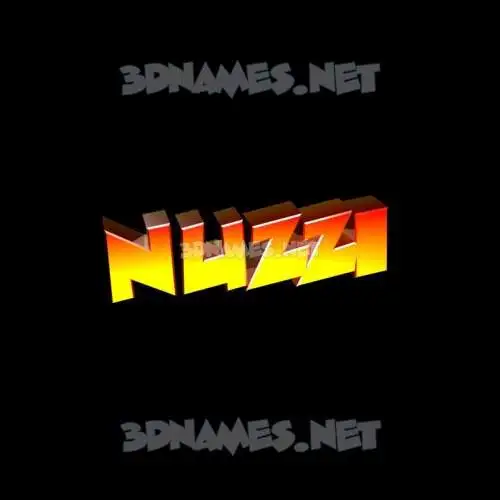 nuzzi in Black Background style - 3D name wallpaper nuzzi in Black Background style - 3D name wallpaper