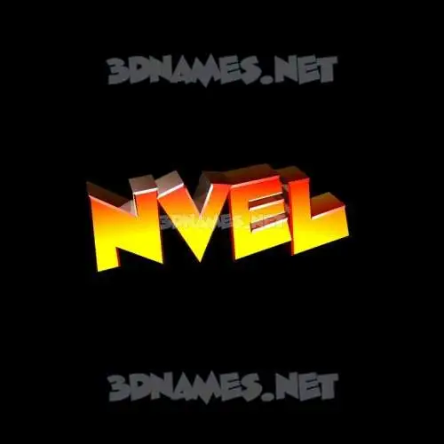 nvel in Black Background style - 3D name wallpaper nvel in Black Background style - 3D name wallpaper