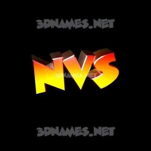 nvs in Black Background style - 3D name wallpaper nvs in Black Background style - 3D name wallpaper
