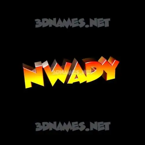 nwady in Black Background style - 3D name wallpaper nwady in Black Background style - 3D name wallpaper