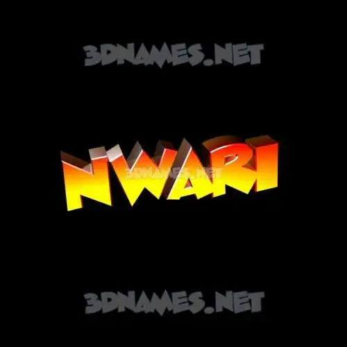 nwari in Black Background style - 3D name wallpaper nwari in Black Background style - 3D name wallpaper