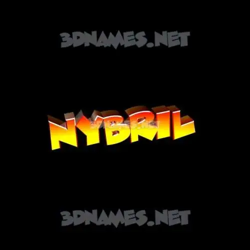 nybril in Black Background style - 3D name wallpaper nybril in Black Background style - 3D name wallpaper