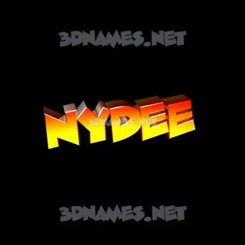 nydee in Black Background style - 3D name wallpaper nydee in Black Background style - 3D name wallpaper