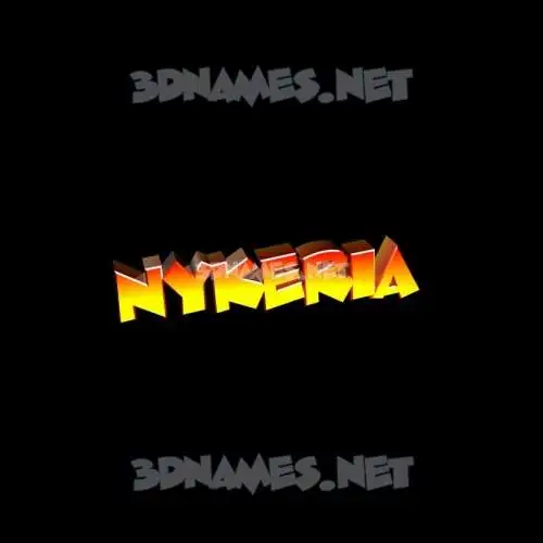 nykeria in Black Background style - 3D name wallpaper nykeria in Black Background style - 3D name wallpaper
