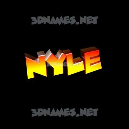 nyle in Black Background style - 3D name wallpaper nyle in Black Background style - 3D name wallpaper