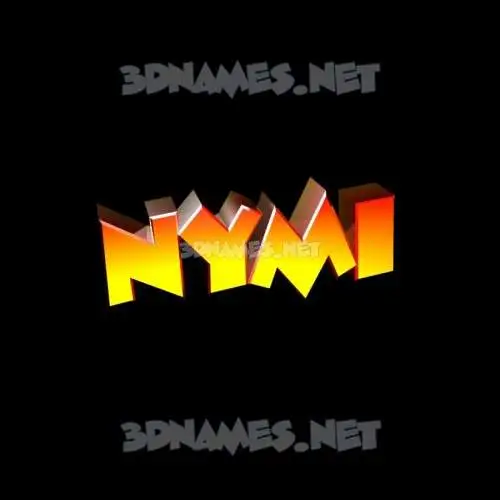 nymi in Black Background style - 3D name wallpaper nymi in Black Background style - 3D name wallpaper