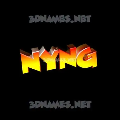 nyng in Black Background style - 3D name wallpaper nyng in Black Background style - 3D name wallpaper