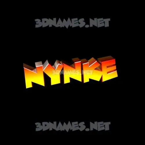nynke in Black Background style - 3D name wallpaper nynke in Black Background style - 3D name wallpaper