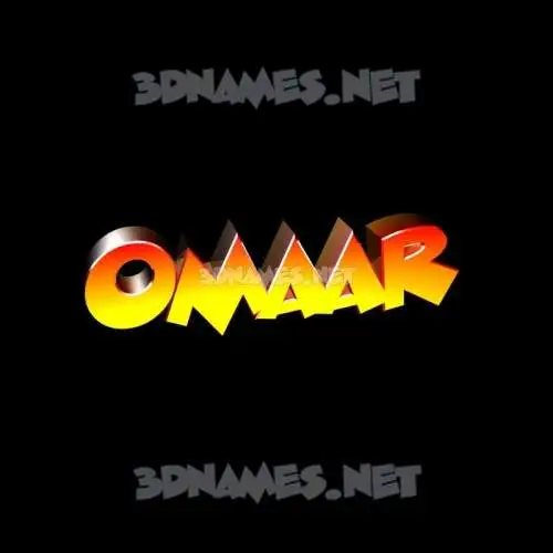 omaar in Black Background style - 3D name wallpaper omaar in Black Background style - 3D name wallpaper