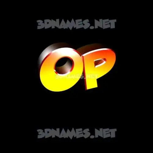 op in Black Background style - 3D name wallpaper op in Black Background style - 3D name wallpaper