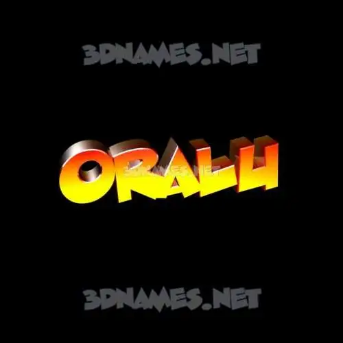 oralu in Black Background style - 3D name wallpaper oralu in Black Background style - 3D name wallpaper