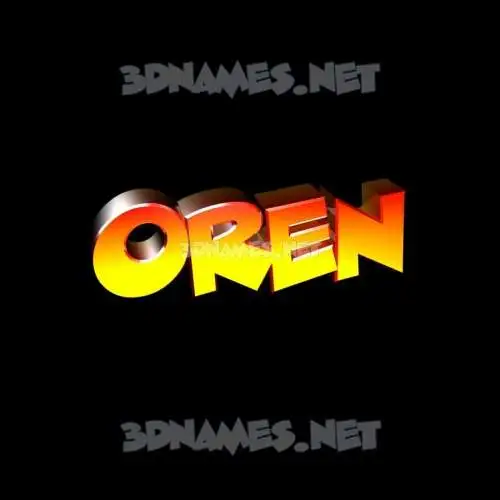 oren in Black Background style - 3D name wallpaper oren in Black Background style - 3D name wallpaper