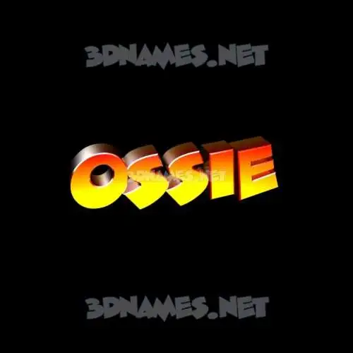 ossie in Black Background style - 3D name wallpaper ossie in Black Background style - 3D name wallpaper