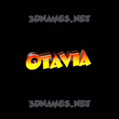 otavia in Black Background style - 3D name wallpaper otavia in Black Background style - 3D name wallpaper