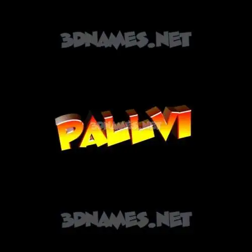 pallvi in Black Background style - 3D name wallpaper pallvi in Black Background style - 3D name wallpaper